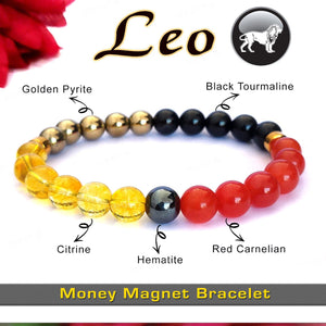 Certified Money Attraction Bracelet By Zodiac Signs