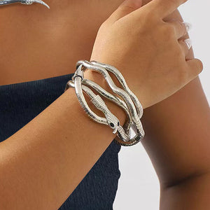 7-in-1 Transformable Snake Jewelry, Necklace, Bracelet