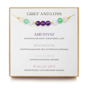 Crystal bracelet Healthy pregnancy, support, expectant mother gift, rose quartz bracelet