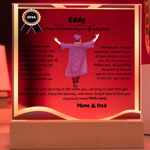Personalized Shiny Acrylic Plaque for Graduation, The Unforgettable and Exclusive Keepsake