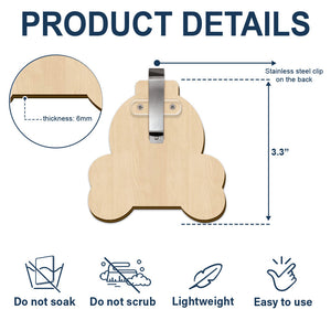 Custom Photo I Will Carry You With Me - Personalized Shaped Car Visor Clip