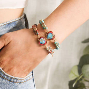 Passionate Heart Jasper Bracelet
