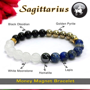 Certified Money Attraction Bracelet By Zodiac Signs