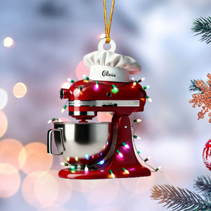 Personalized Cream Mixer Baking Ornament