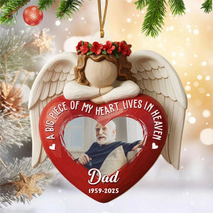 A Big Piece Of My Heart - Personalized Acrylic Ornament