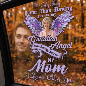 Memorial Gift For Loss Of Loved One โ Personalized Decal "I Love And Miss You Mom"