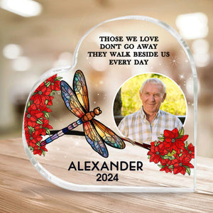 Your Light Will Always Shine In My Heart - Personalized Memorial Plaque