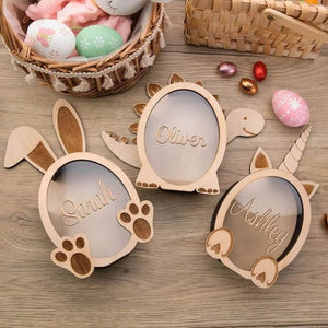 Personalized Bunny Easter Drop Money Box Gift for Kids