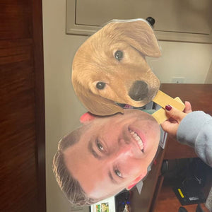 Personalized Heads Face Mask Party Decoration