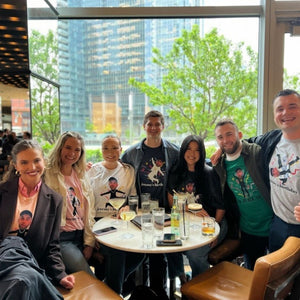 Funny Custom Face stick figures Birthday Party Group Personalized T-Shirt