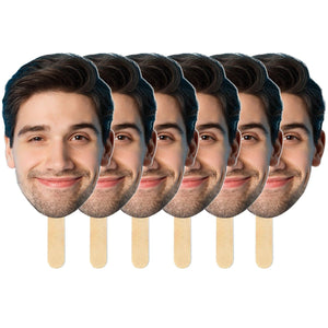 Personalized Heads Face Mask Party Decoration