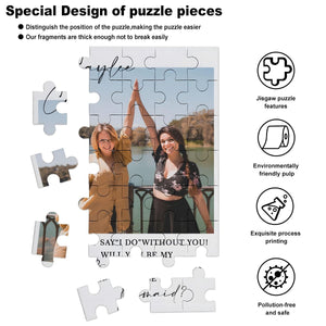 Personalized Photo Puzzle Gift For Family