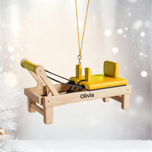 Pilates Art - Personalized Pilates Equipment Ornament