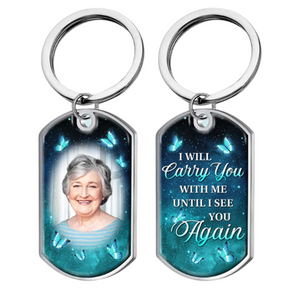 You Hold My Heart Forever - Memorial Personalized Keychain