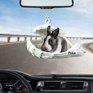 Personalized Dog Pet Angel Car Ornament-Custom Photo