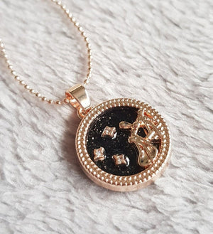 Gemini-12 Constellation Zodiac Sign Necklace
