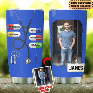 Couple Personalized Custom Tumbler - Gift For Doctors and Nurses