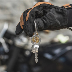 Engraved Name Personalized Motorcycle Helmet Keychain