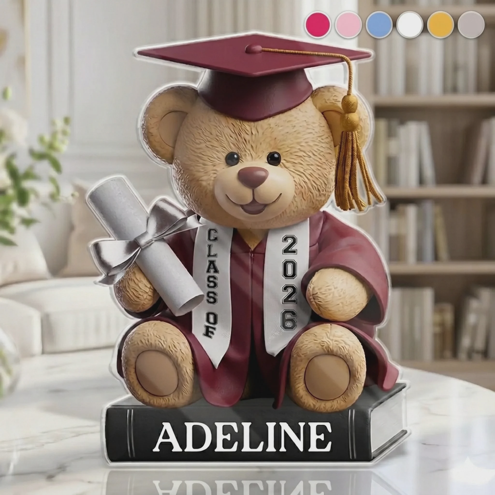 The Best Is Yet to Come – Personalized Graduation Acrylic Plaque for Him or Her