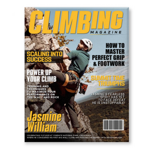 Personalized Climbing Magazine Cover Canvas , Custom Adventure Magazine Cover, Unique Gifts For Climbing Lover