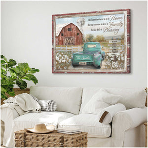 Personalized Farm Barn Canvas/Poster