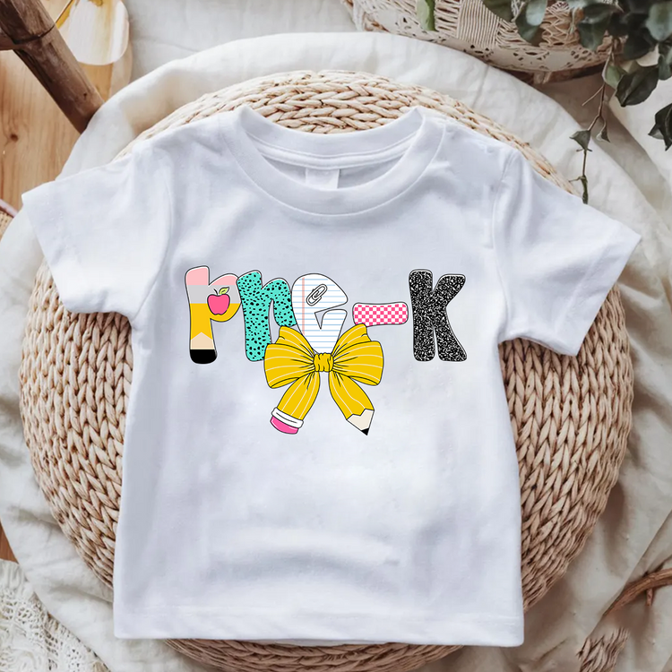 Personalized Back to School Teacher First Day of School Preppy School