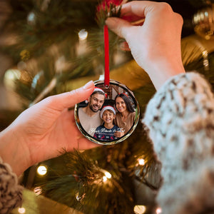 Personalised Tree Decoration with Photos and Text,Family Christmas Ornament