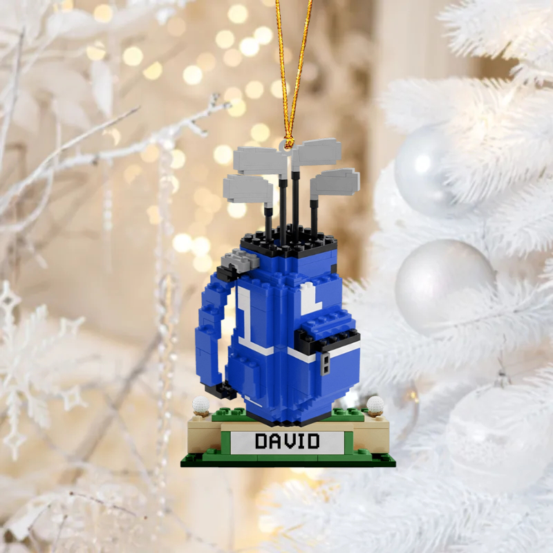 Love Golf - Personalized Golf Acrylic Ornament