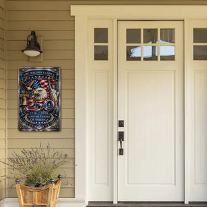 250 Anniversary - Personalized Metal Sign, Custom Home Decor Metal Sign