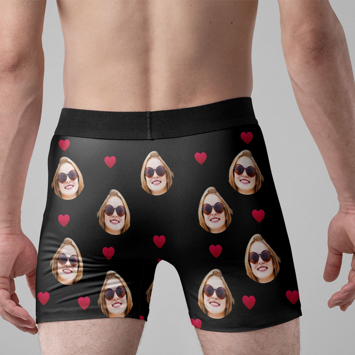 I Sucked It So It's Mine - Funny Photo Boxer Briefs Personalized Custom Gift for Him