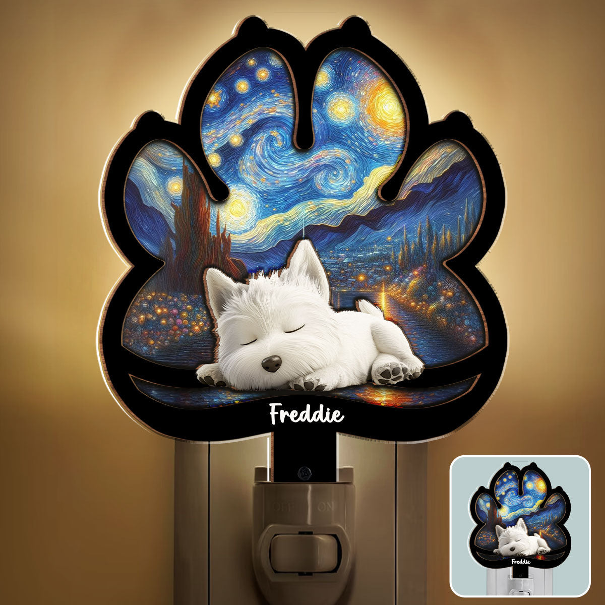 Lay Here With Me - Personalized Custom Wood And Acrylic Night Light