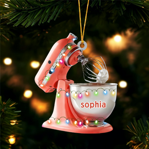 Baker Gift Baking Mixer - Personalized Christmas Ornament