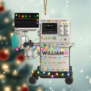 Collection of Hospital Medical Equipment - Personalized Acrylic Ornament