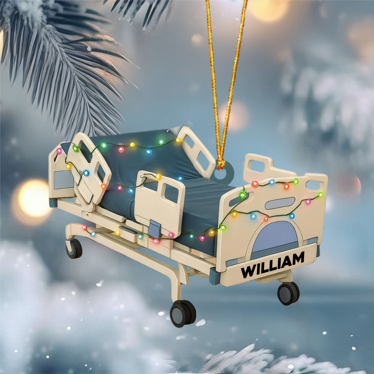 Collection of Hospital Medical Equipment - Personalized Acrylic Ornament