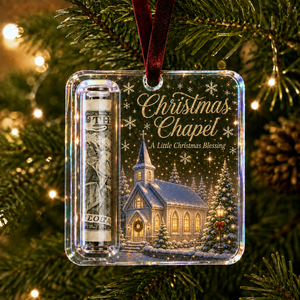 Christmas Cash Gift Holder Ornament