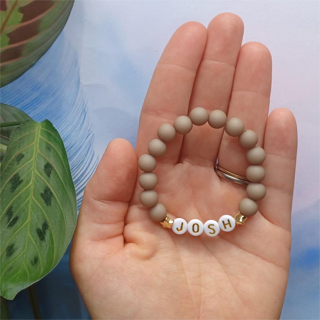 Personalized Bead Name Bracelet Gift For Children