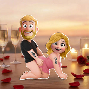 Naughty Personalized Couple Plaque - Gifts For Couple