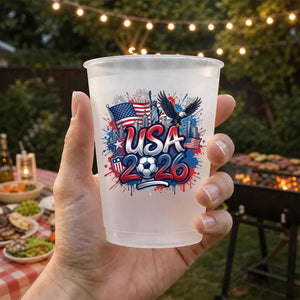Personalized 2026 Soccer Country Cups | Perfect For Fan Events & Tailgates