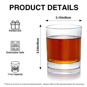Dad Whiskey Glass – Personalized Gifts For Christian Truck Driver