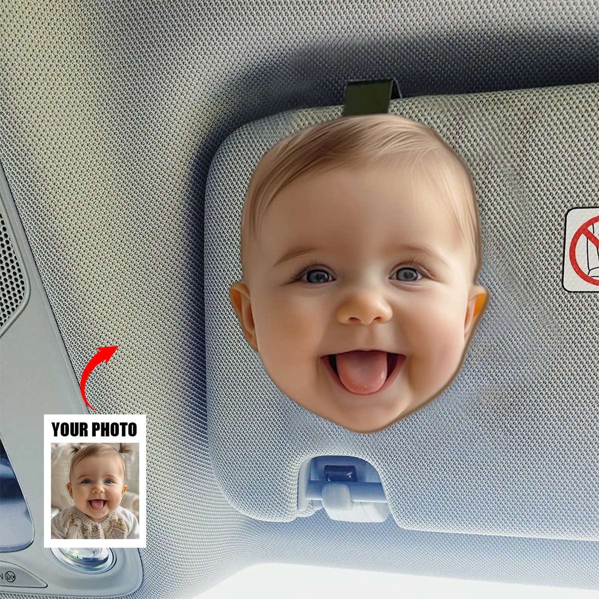Personalized Custom Photo Car Visor