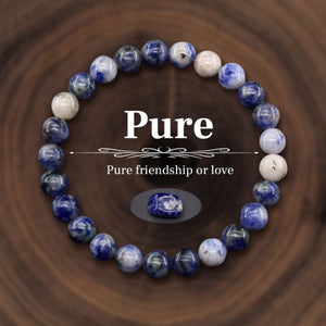 Fashion Natural Stone Beaded Bracelets Healing Stone Bracelet Energy Jewelry Gifts
