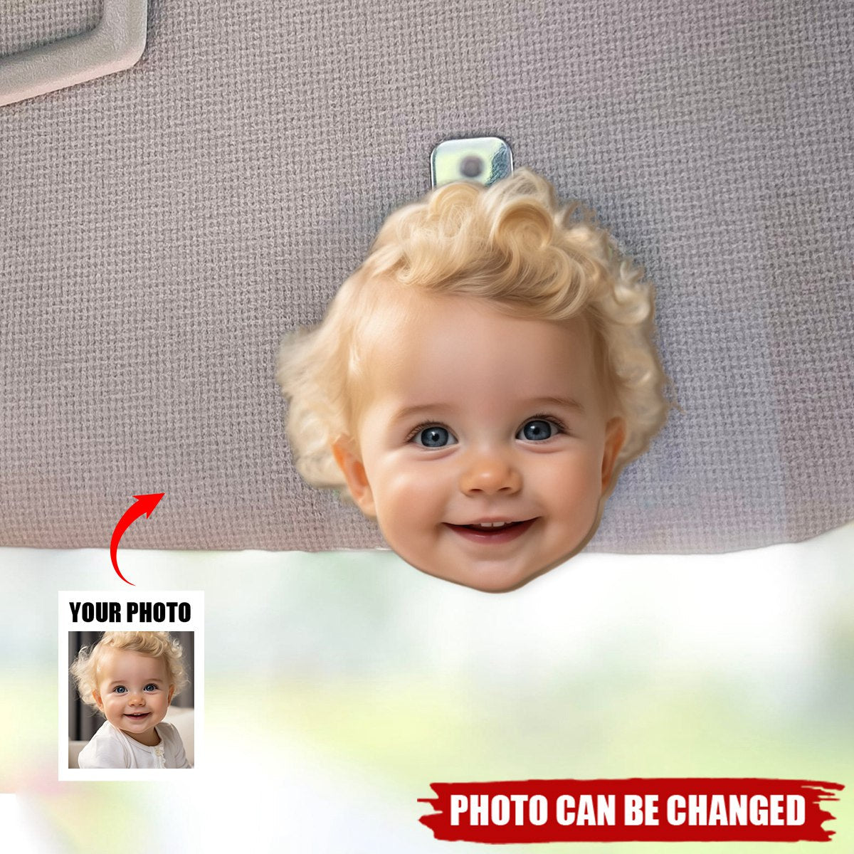 Personalized Custom Photo Car Visor