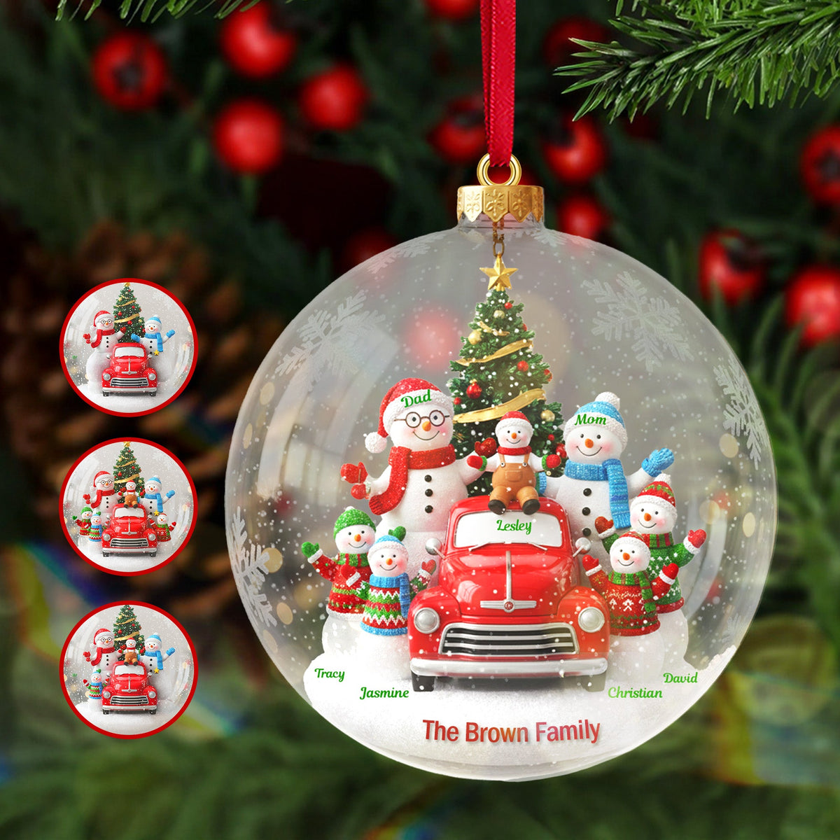Personalized Christmas Ornament，The Perfect Gifts For Family