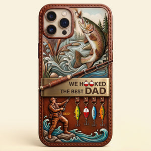 Personalized "Reel Cool Fishing Dad" Phone Case – A Cool Gift For Dads Who Love Fishing