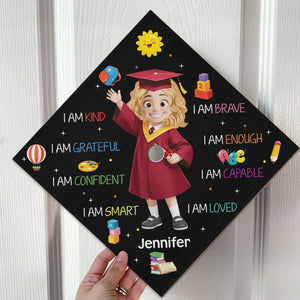 Custom Preschool Kindergarten Graduation - Personalized Graduation Cap Topper