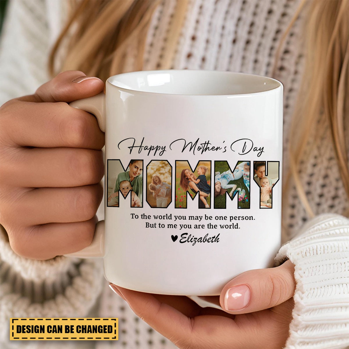 Personalized Photo Happy Mother's Day To Mom Mug