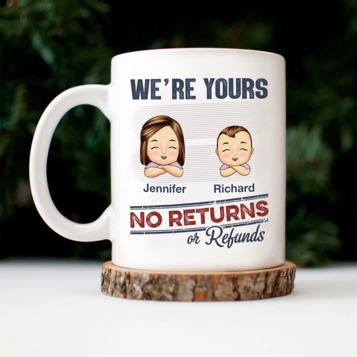 Personalized Grandkids Meme Mug - Custom Funny Family Gift for Parents & Grandparents