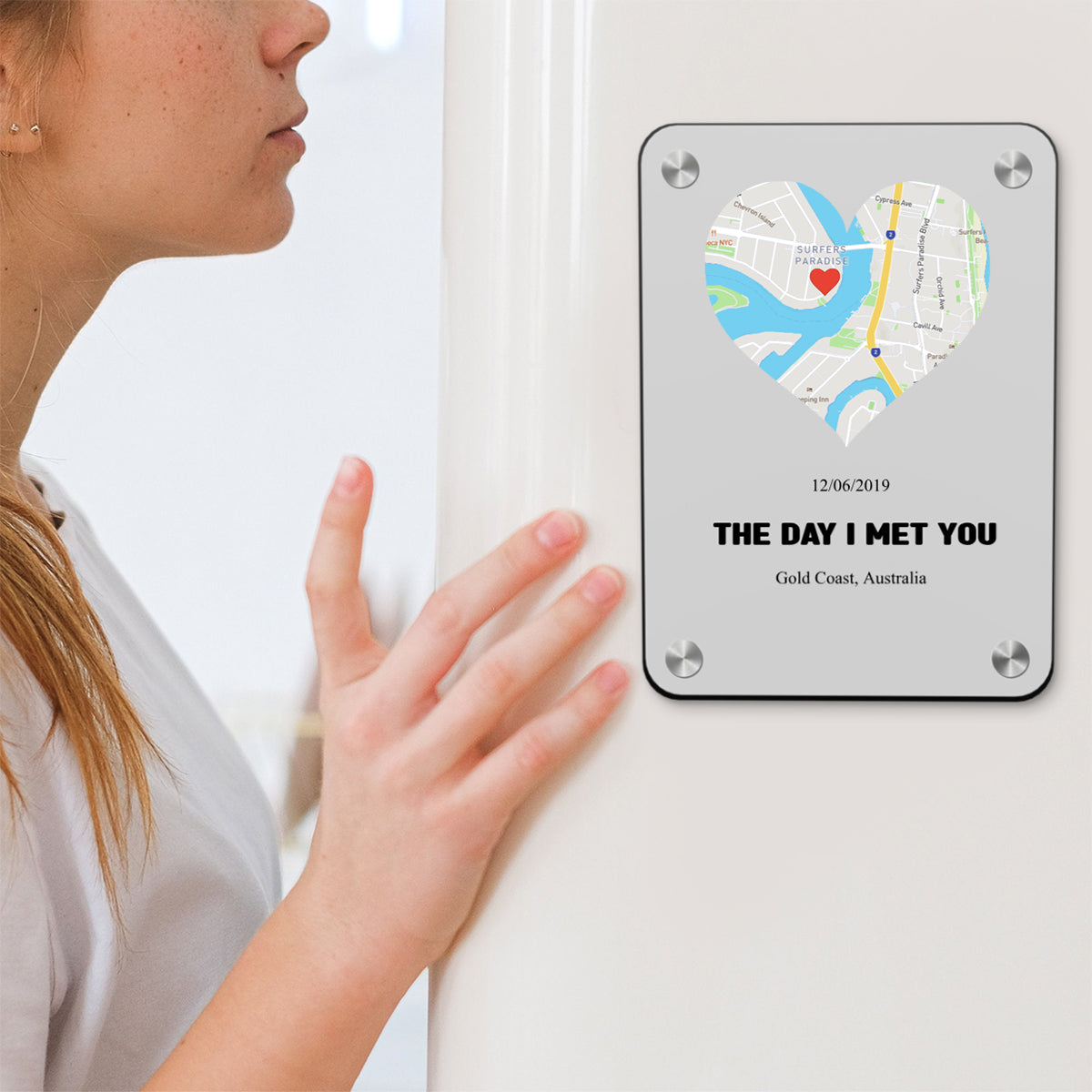 A Special Place, Forever Framed Personalized Magnet