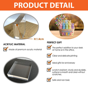 Personalized Grandma Custom Shaped Acrylic Plaque