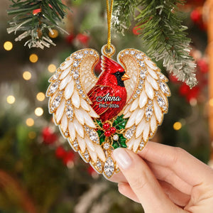 "Always Near Your Heart" – Personalized Acrylic Ornament | Memorial Gift For Loss Of Loved One